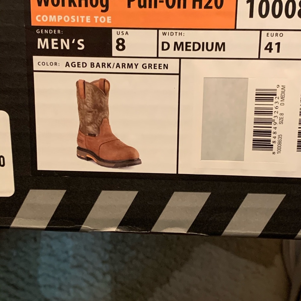 Ariat composite toe work boots